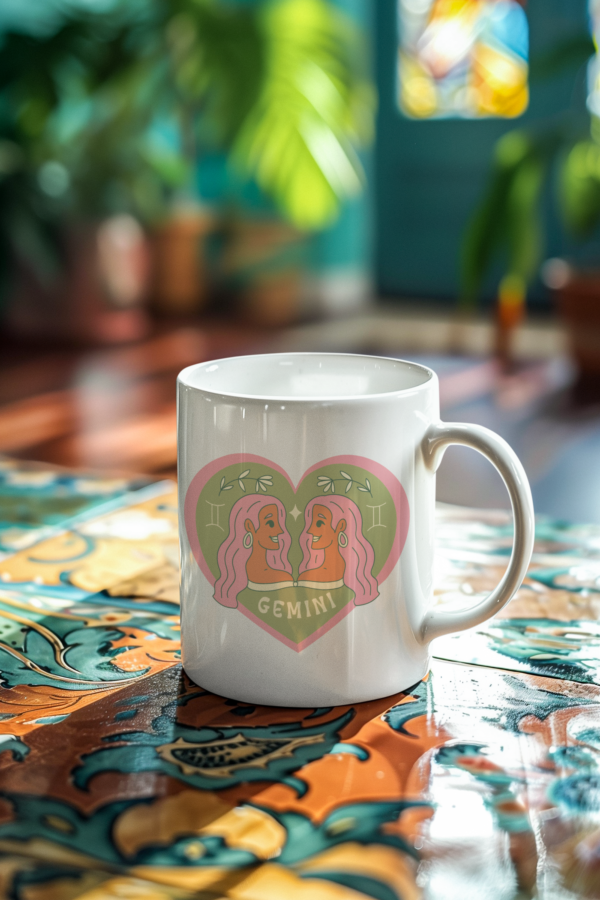 Gemini Mug | The Ultimate Gift for Social Butterflies - Image 3